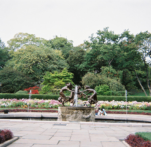 Central park fountain