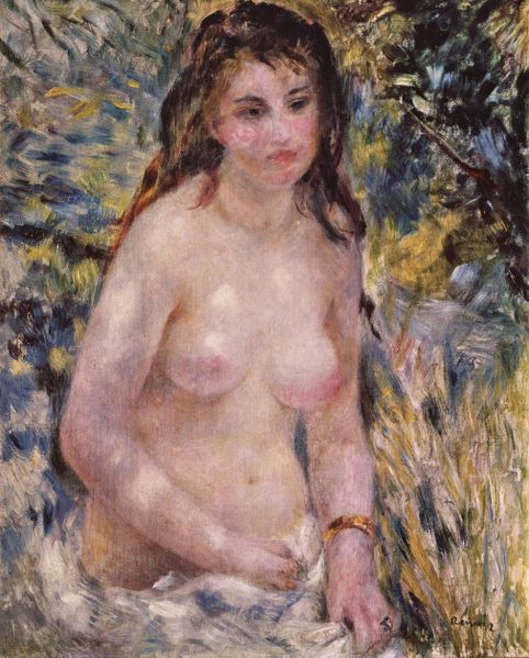 Renoir 1875 - Nude In Sun