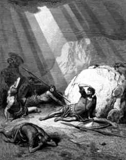 Paul receiving Jesus word