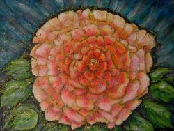 Crystal Rose of Peace - copyright Maria Doglio 2011