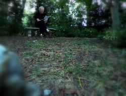 Reflecting - copyright erie chapman 2012