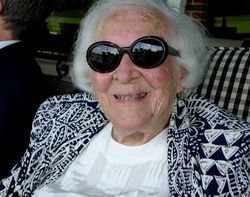 Mom - 99th birthday - 2011