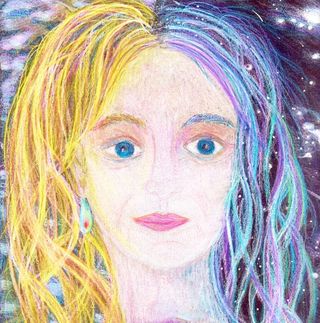 Liz-Self-Potrait-Journal