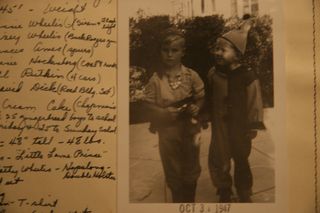 With Ole on 4th birthday