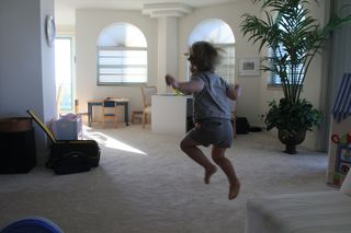 Jumping child