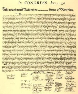 Declaration of Independance