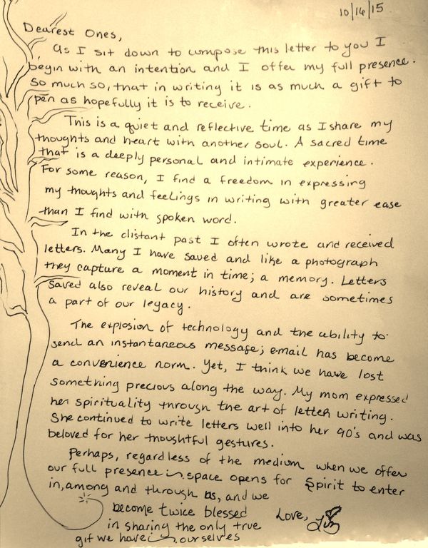 Love Letters 10 16 2015