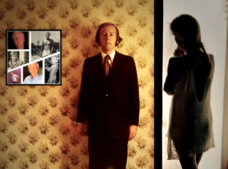 Self port 1977 with collage & future angel2 (1)