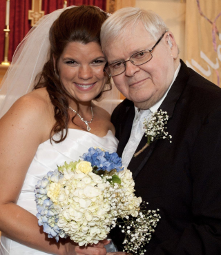 Bartley Mullin with daughter Deanna