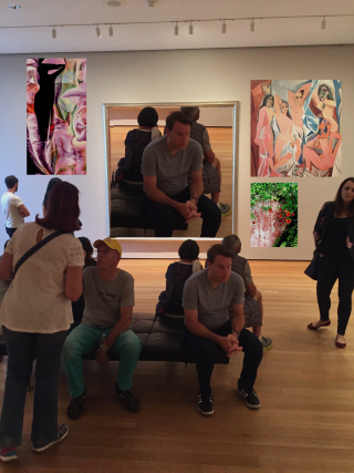 Multi paintings at MOMA