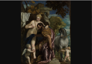 VENUS AND MARS (1570s Paolo Veronese) met MUSEUM 
